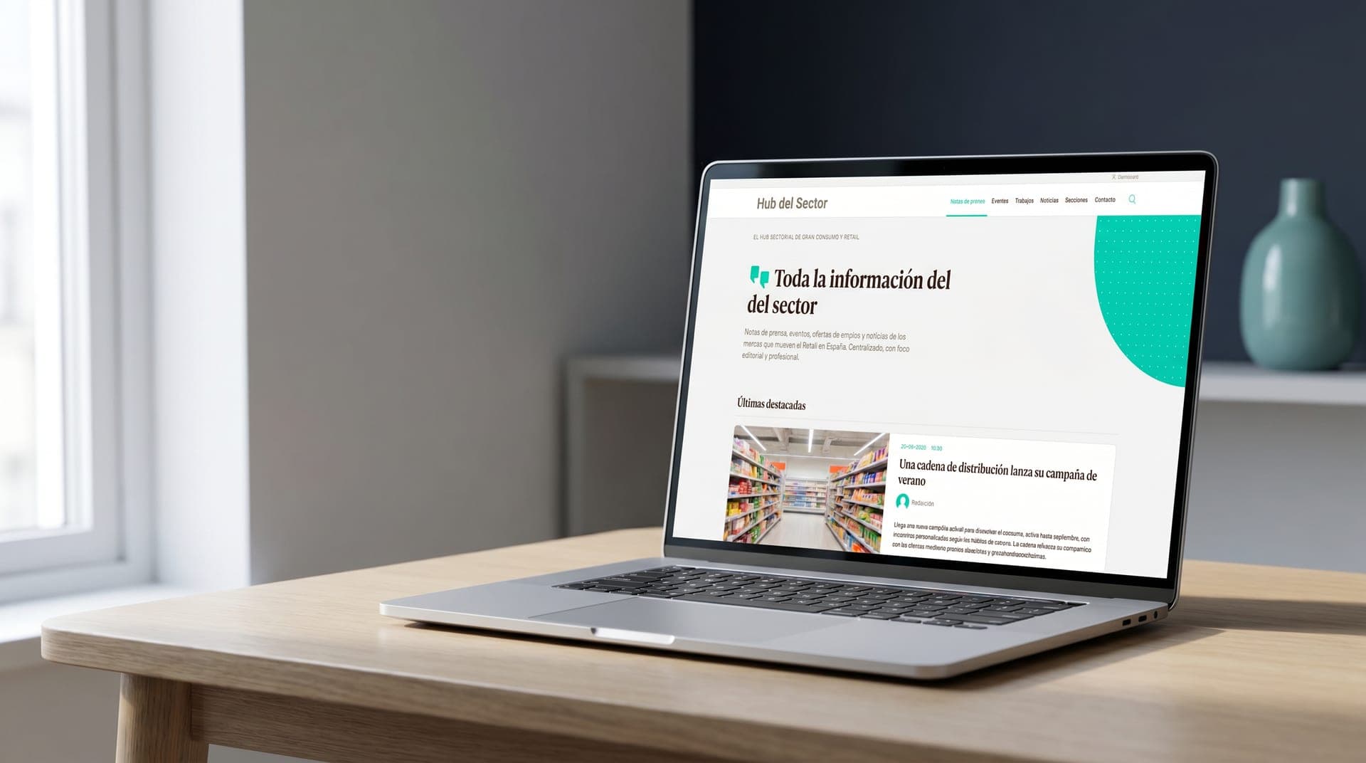 CMS a medida con IA: cómo automatizamos las notas de prensa de un medio de comunicación